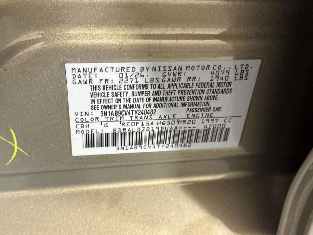 2026 Nissan Sentra SV