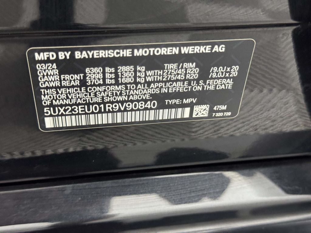 2024 BMW X5 xDrive40i