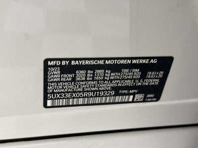 2024 BMW X6 xDrive40i