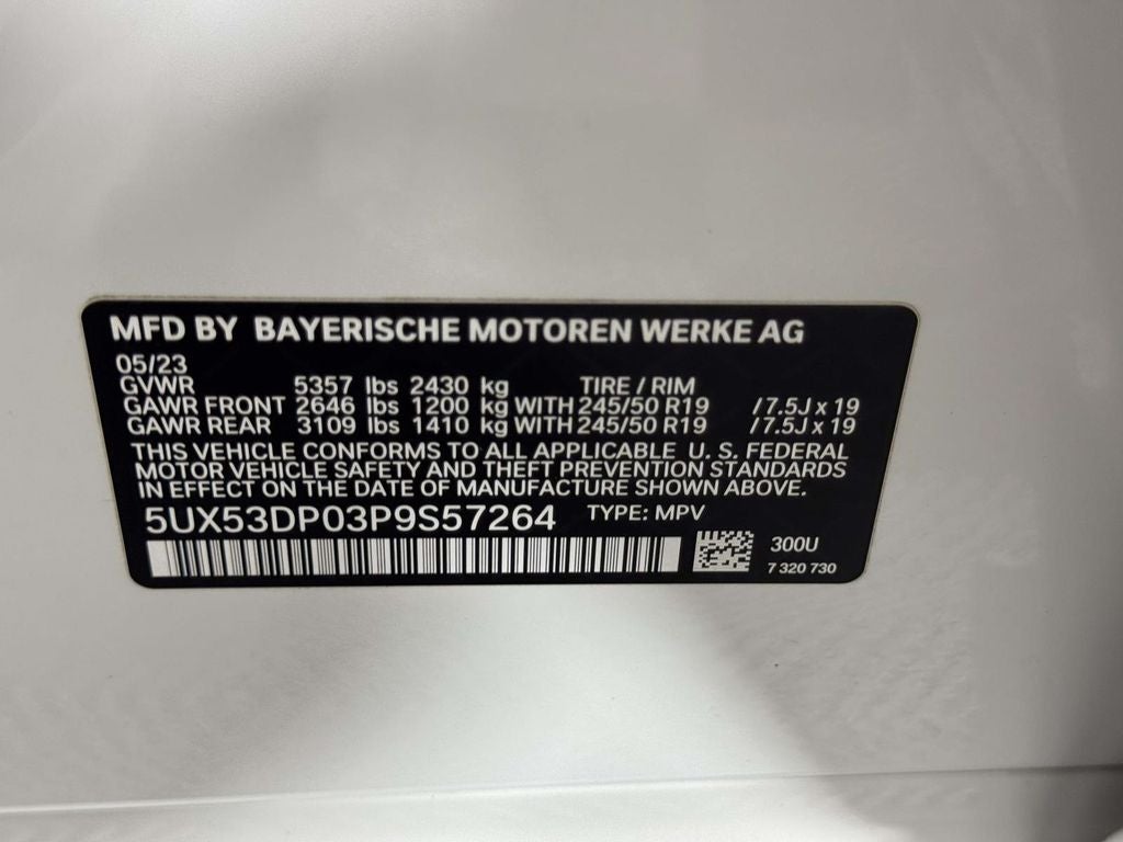 2023 BMW X3 xDrive30i