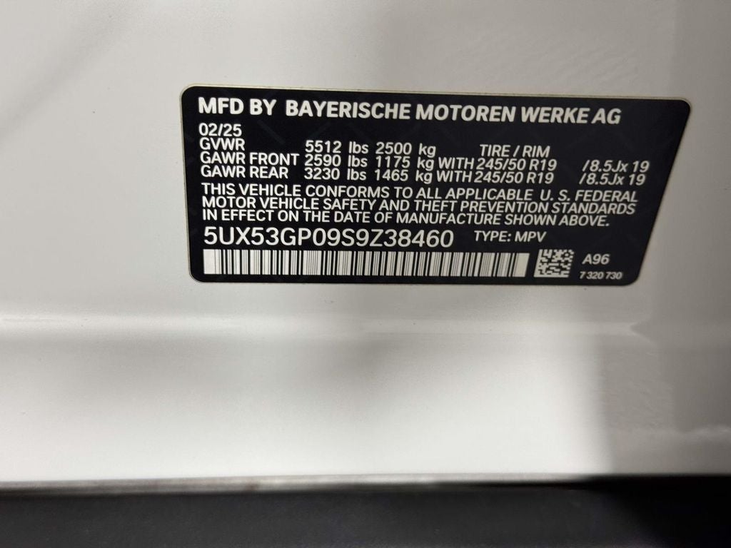 2025 BMW X3 30 xDrive