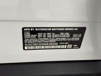 2022 BMW X5 xDrive40i