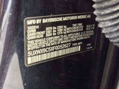 2015 BMW X3 xDrive28i