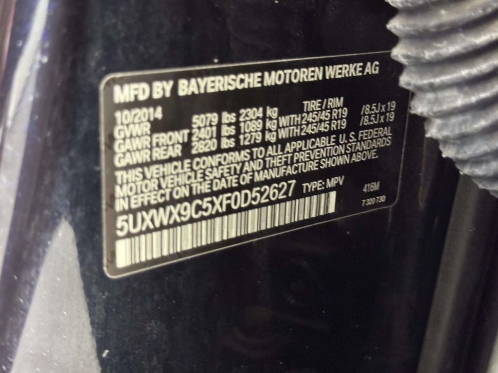 2015 BMW X3 xDrive28i