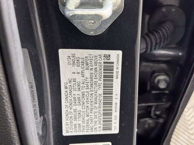 2024 Honda Civic Sport