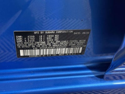 2023 Subaru Impreza Base