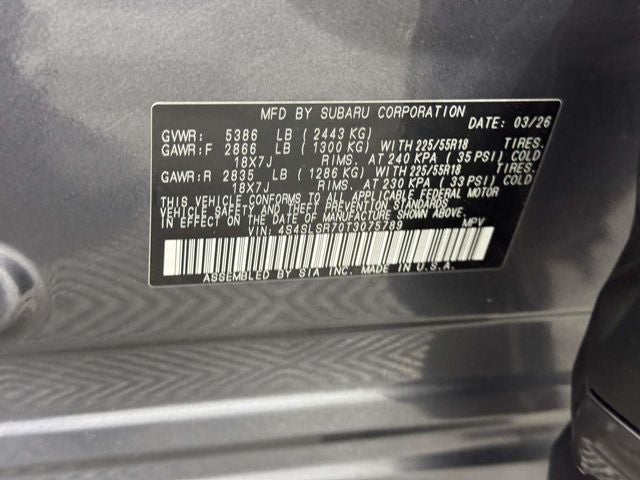 2026 Subaru Forester Limited Hybrid