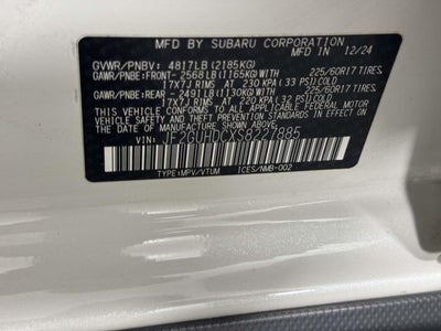 2025 Subaru Crosstrek Premium