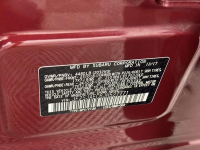 2018 Subaru Forester 2.5i Premium