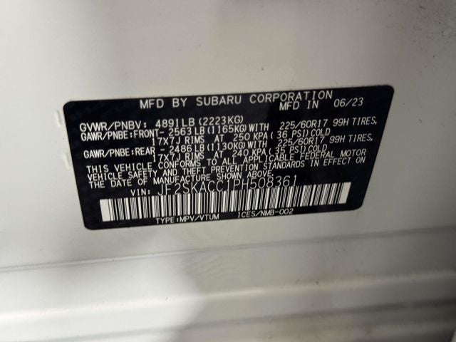 2023 Subaru Forester Base