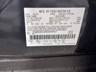 2022 Ford Explorer XLT