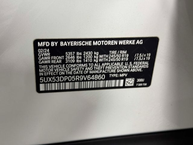 2024 BMW X3 xDrive30i