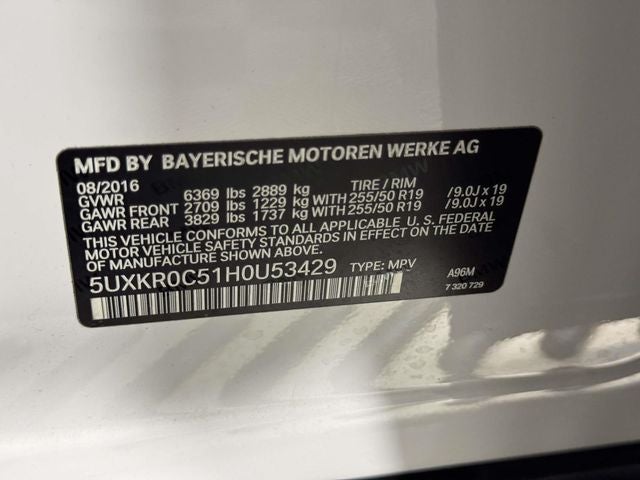 2017 BMW X5 xDrive35i