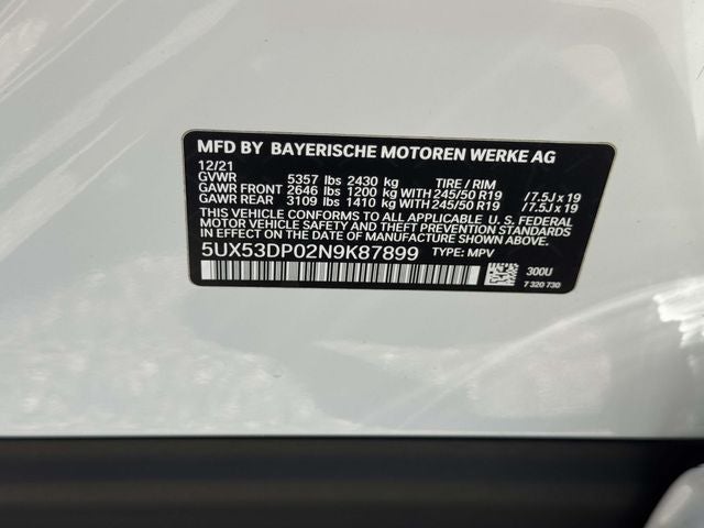 2022 BMW X3 xDrive30i