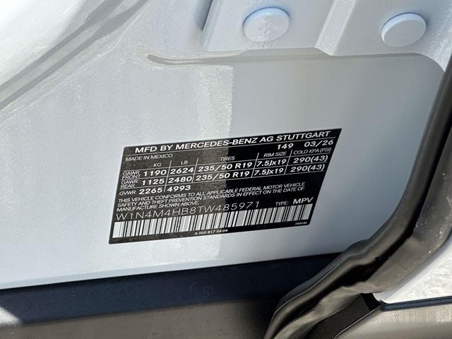 2026 Mercedes-Benz GLB GLB 250 4MATIC®