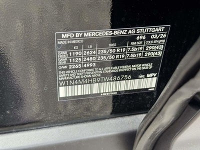 2026 Mercedes-Benz GLB GLB 250 4MATIC®