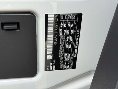 2026 Mercedes-Benz Sprinter 2500 Cargo 144 WB