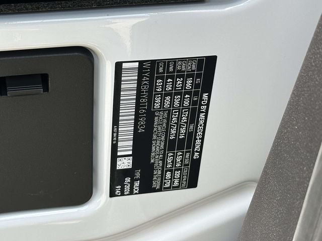 2026 Mercedes-Benz Sprinter 2500 Cargo 144 WB