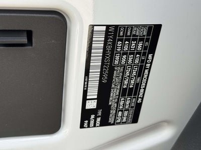 2025 Mercedes-Benz Sprinter 2500 Cargo 144 WB