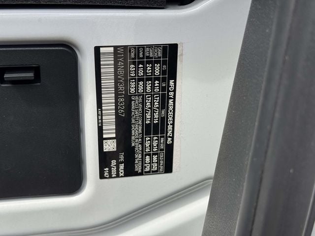 2024 Mercedes-Benz Sprinter 2500 Cargo 144 WB 4MATIC®