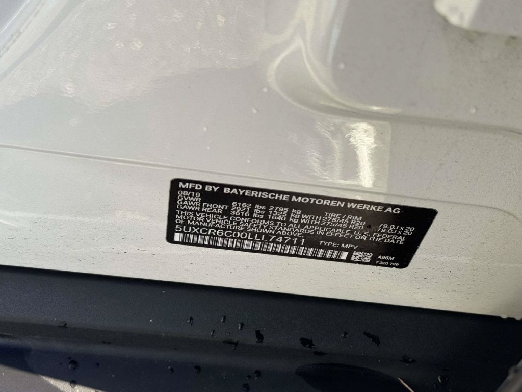 2020 BMW X5 xDrive40i