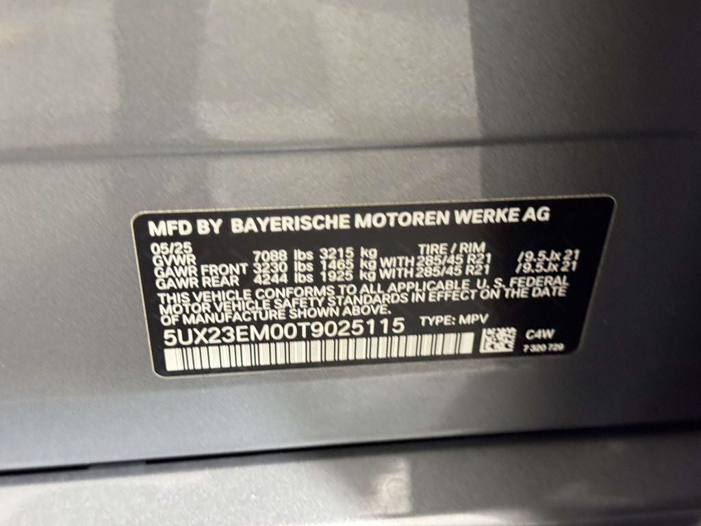 2026 BMW X7 xDrive40i