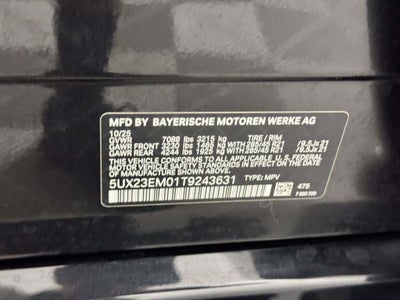 2026 BMW X7 xDrive40i