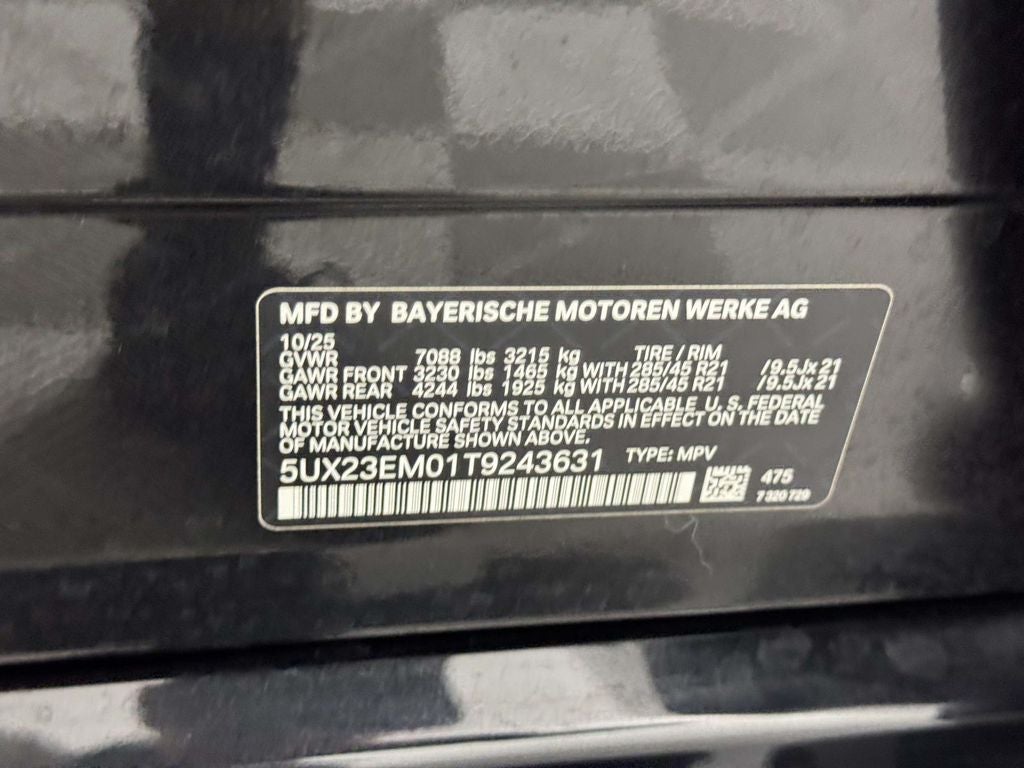 2026 BMW X7 xDrive40i