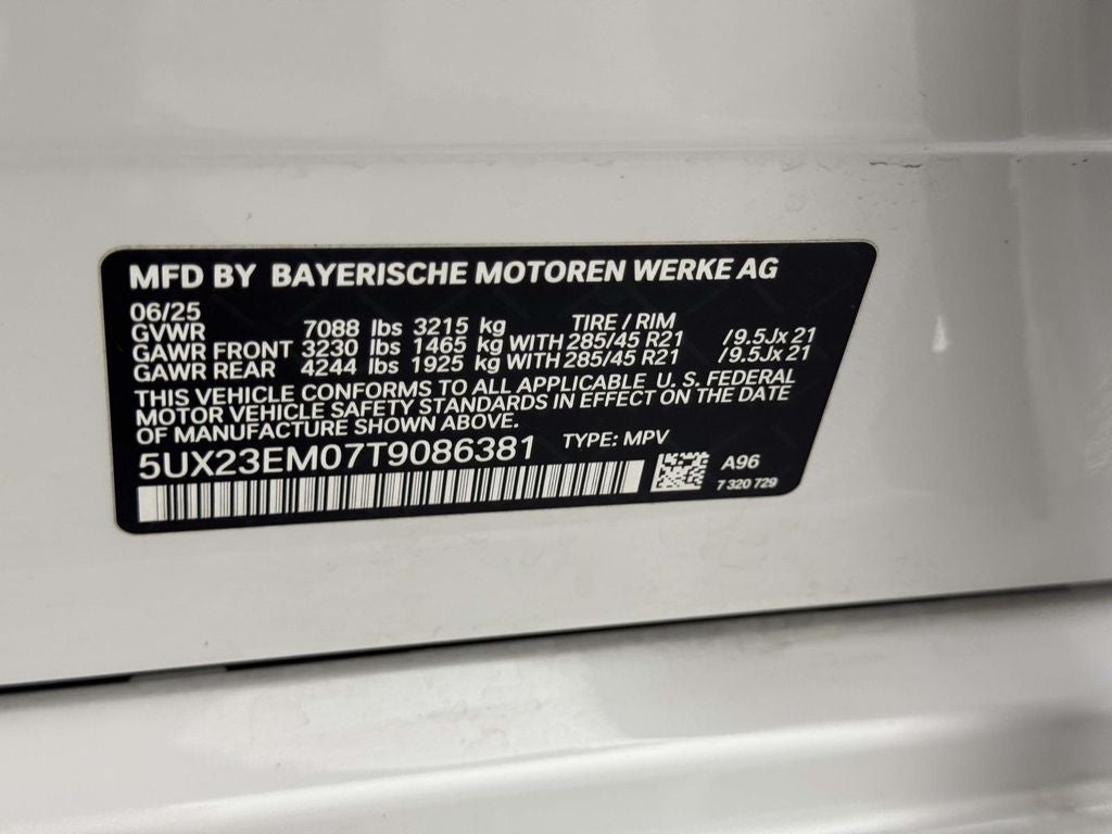 2026 BMW X7 xDrive40i