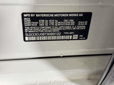 2026 BMW X5 M60i
