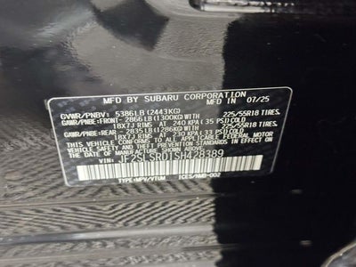 2025 Subaru Forester Hybrid Limited