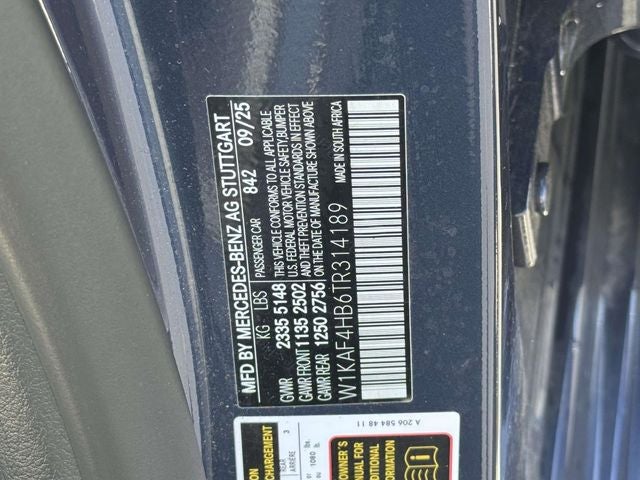 2026 Mercedes-Benz C-Class C 300 4MATIC®