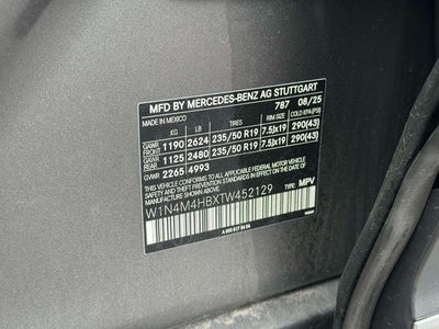 2026 Mercedes-Benz GLB GLB 250 4MATIC®