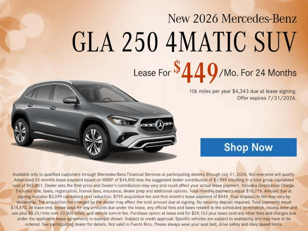 GLA 250 4MATIC SUV