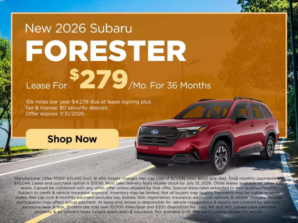 New 2026 Subaru
FORESTER