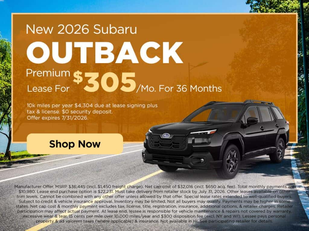 New 2026 Subaru
OUTBACK