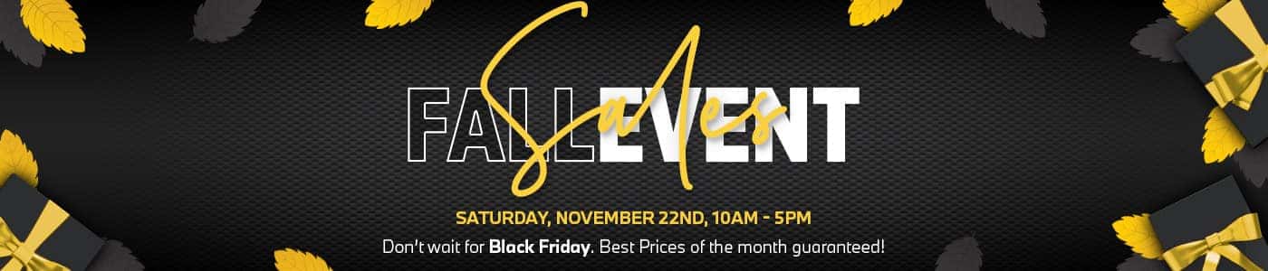 BMW Fall Sales Event
