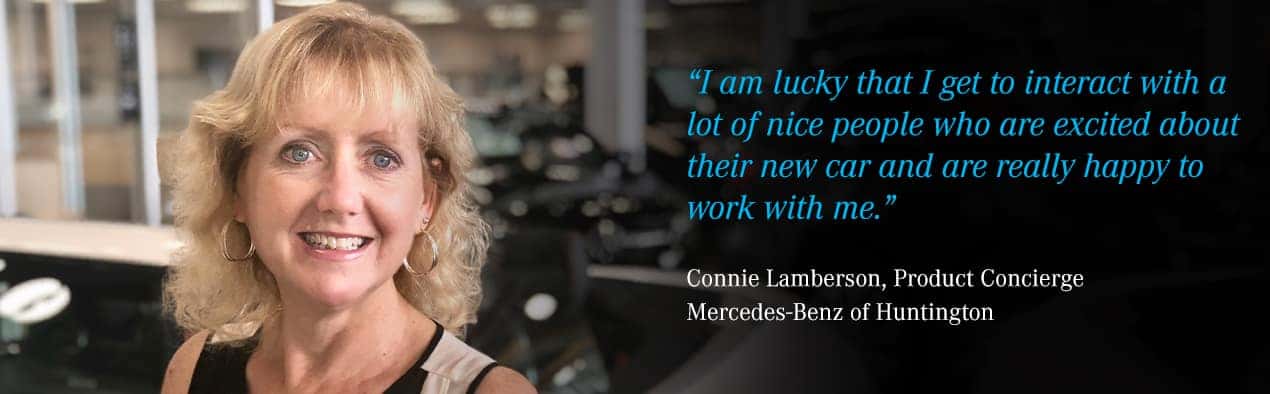 A quote about interacting with happy new car owners